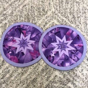 Handmade pot coasters for the table